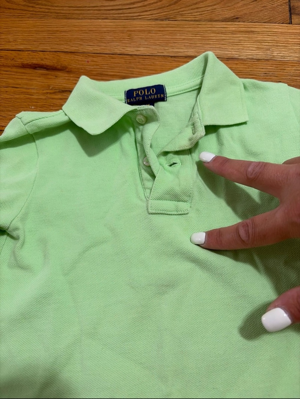 Polo by Ralph Lauren Kids Polo Shirt with Navy Pony - Picture 5 of 6